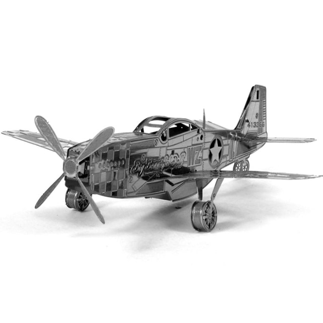 3D 메탈퍼즐 P-51 전투기