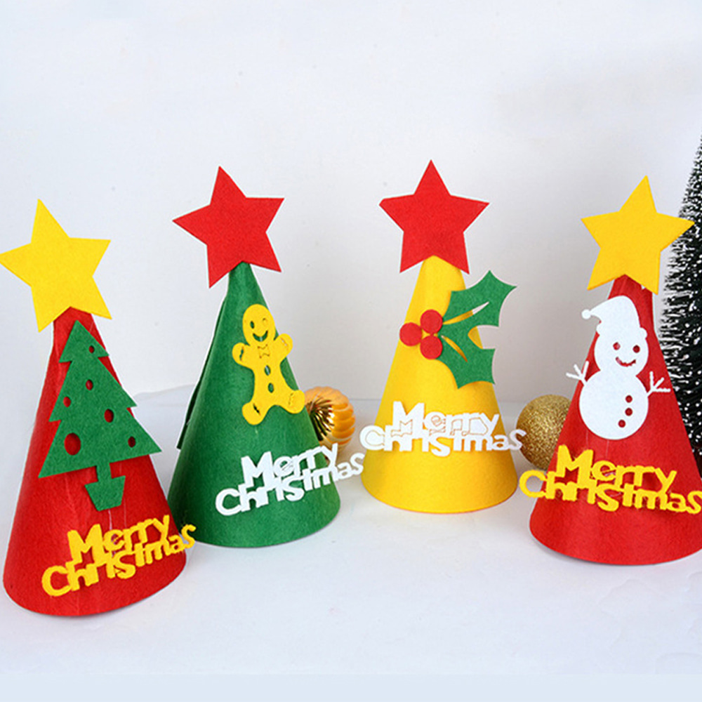 모아 산타모자 크리스마스 모자 고깔 만들기 산타 눈사람 루돌프 미니 수염산타 망토