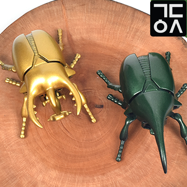 간단 태엽 장난감 장수풍뎅이 비틀봇 인형 벌레 사슴벌레 로봇 비틀킹 움직이는 곤충 배틀